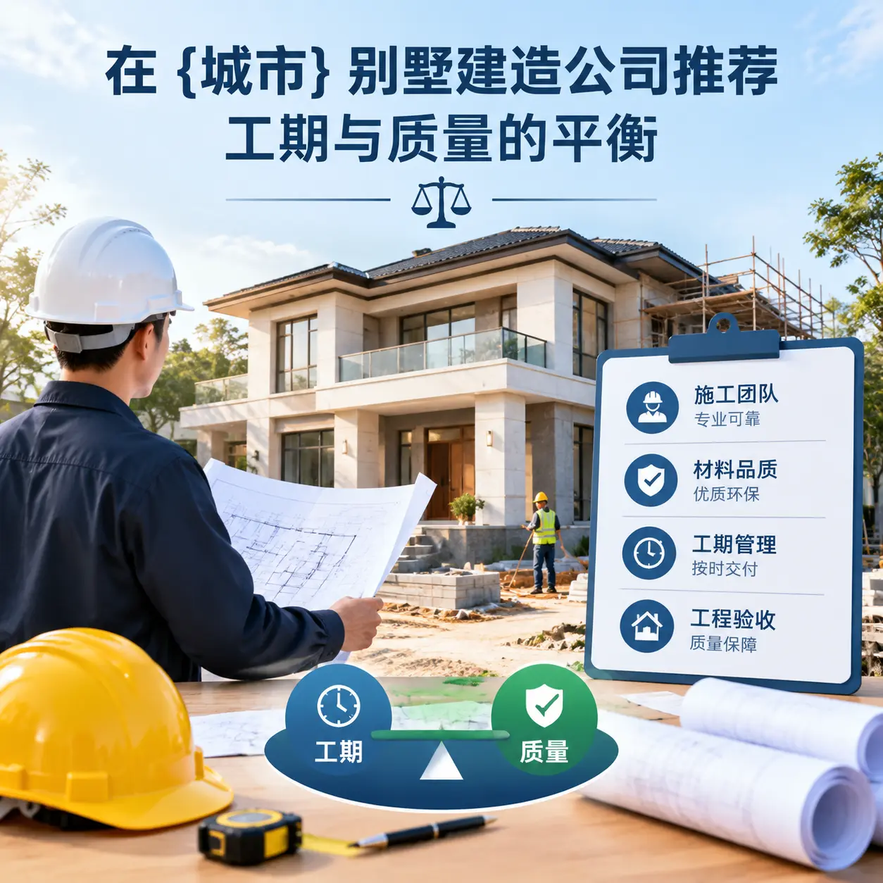 在 白云 别墅建造公司推荐，工期与质量的平衡
