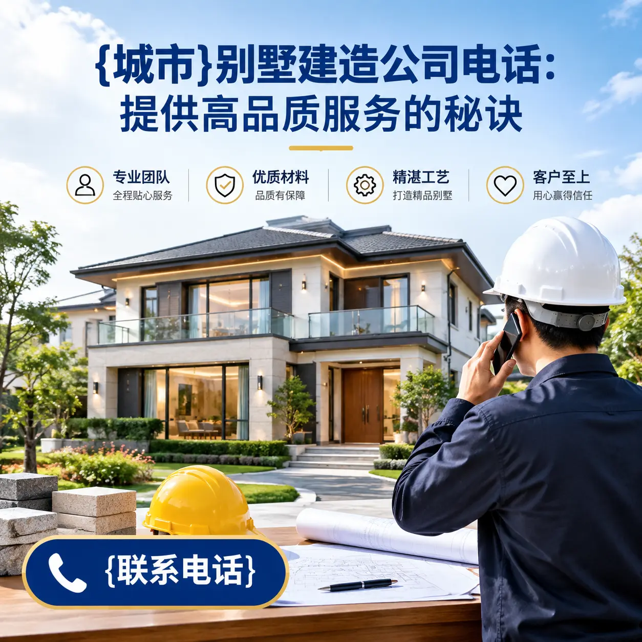 白云别墅建造公司电话：提供高品质服务的秘诀
