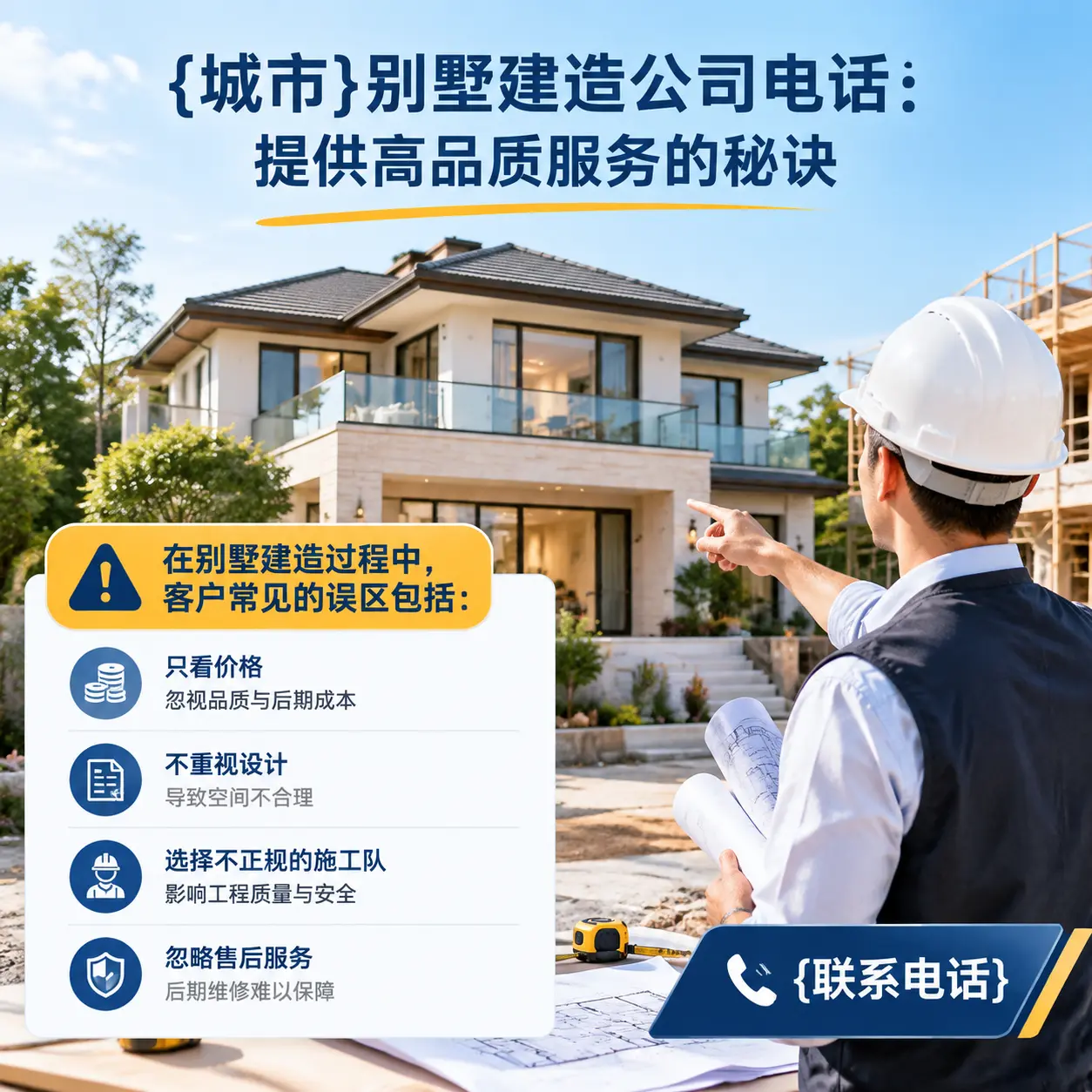 白云别墅建造公司电话：提供高品质服务的秘诀