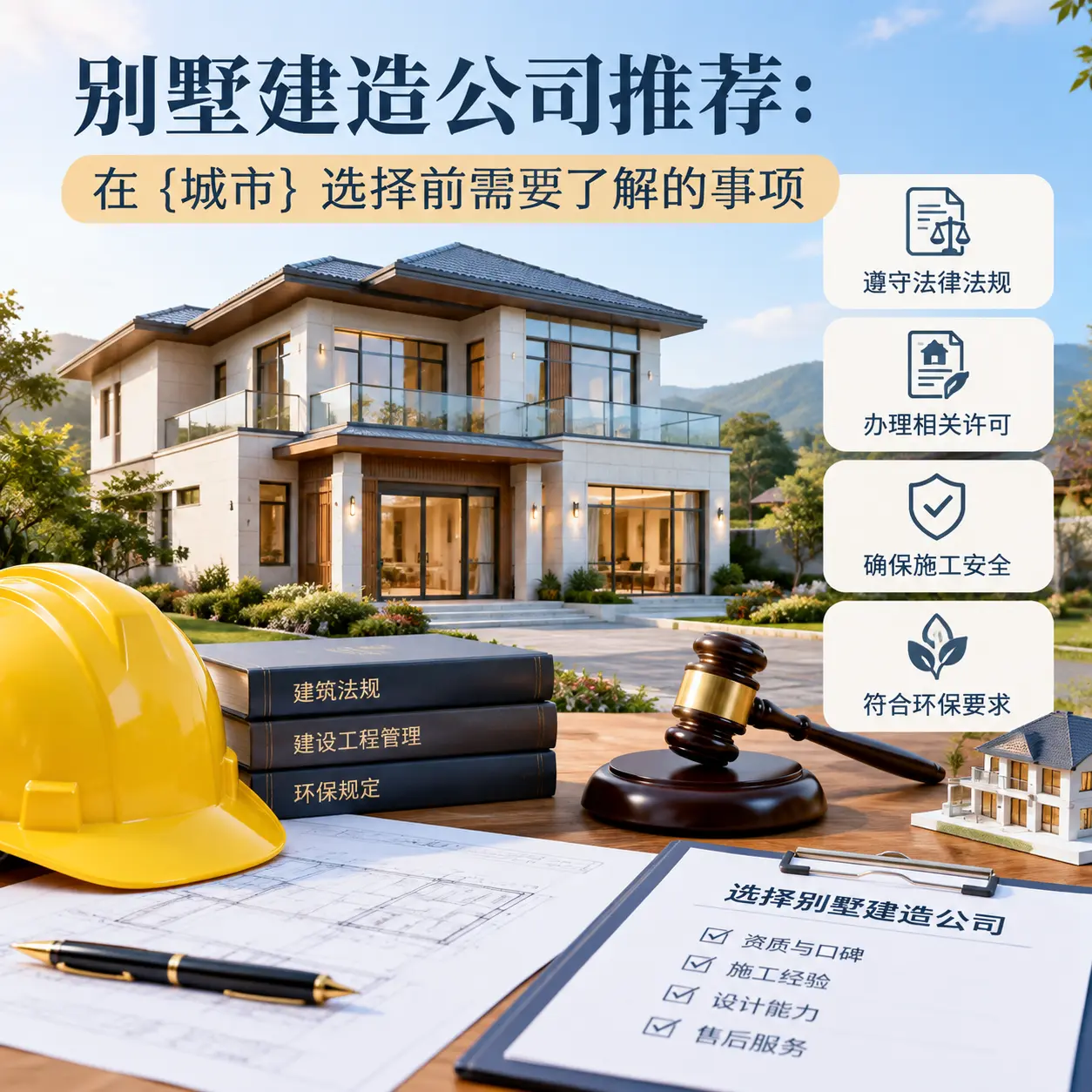 别墅建造公司推荐：在 白云 选择前需要了解的事项