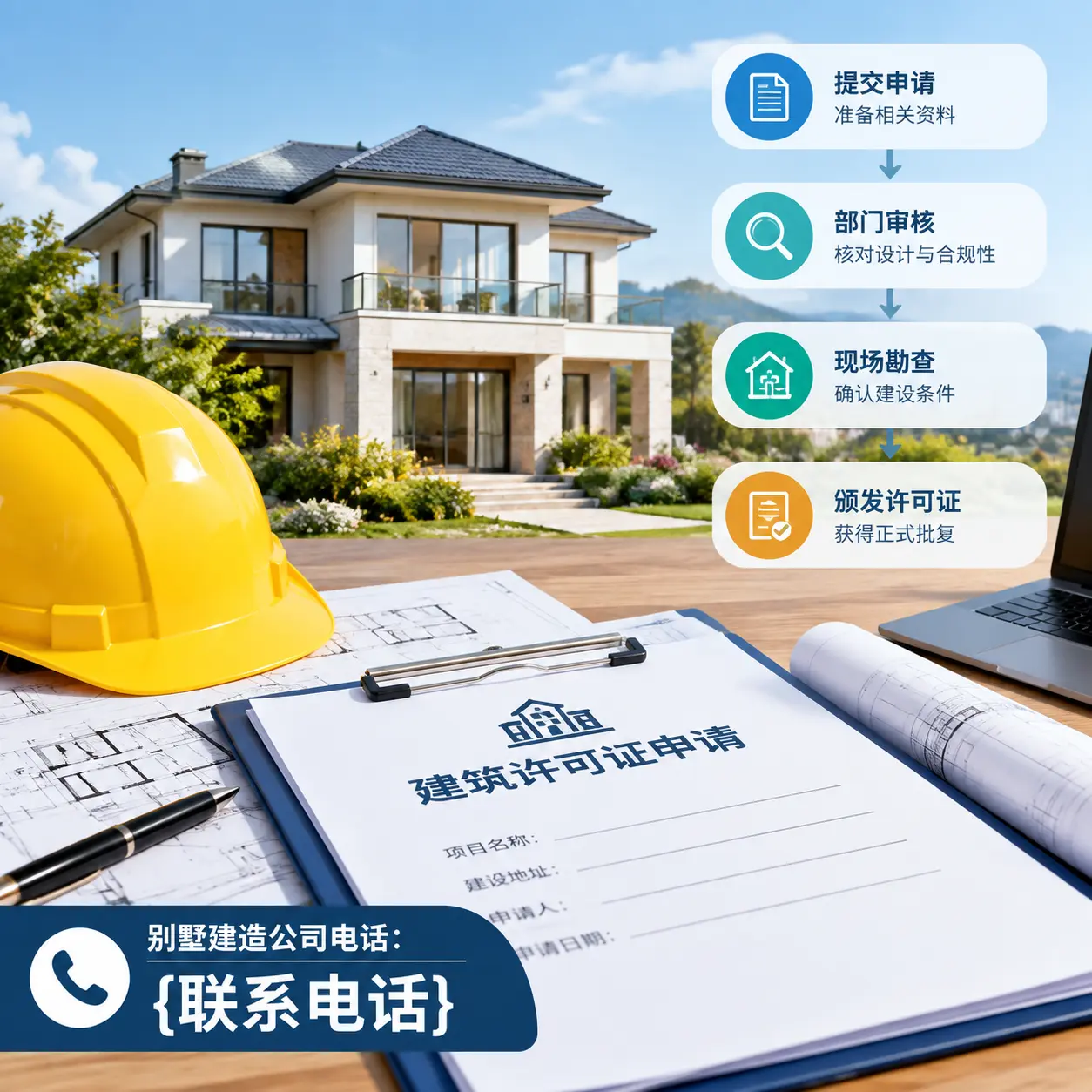 别墅建造公司电话:在白云建造前的准备工作