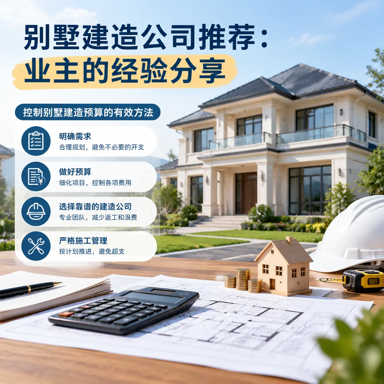 别墅建造公司推荐： 白云 业主的经验分享