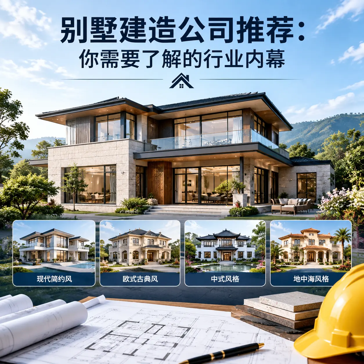 白云 别墅建造公司推荐：你需要了解的行业内幕